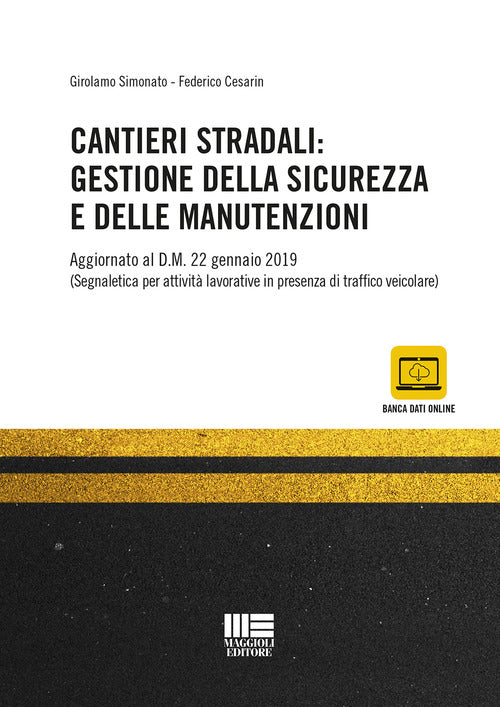 Cover of Cantieri stradali: gestione della sicurezza e della manutenzione
