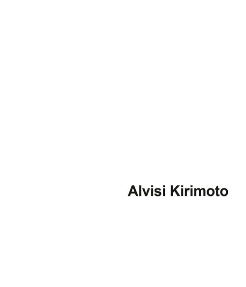 Cover of Alvisi Kirimoto. Ediz. italiana