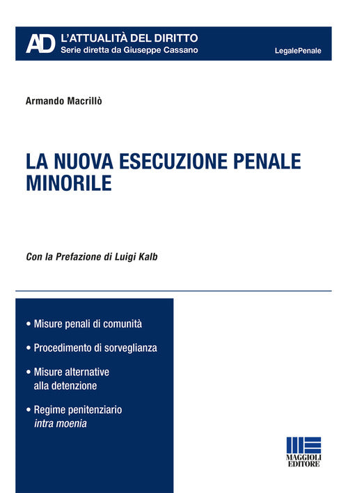 Cover of nuova esecuzione penale minorile