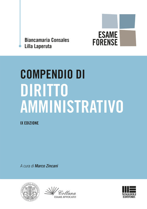 Cover of Compendio di diritto amministrativo