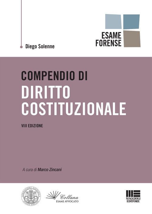 Cover of Compendio di diritto costituzionale
