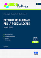 Cover of Prontuario dei reati per la polizia locale. 56 casi svolti