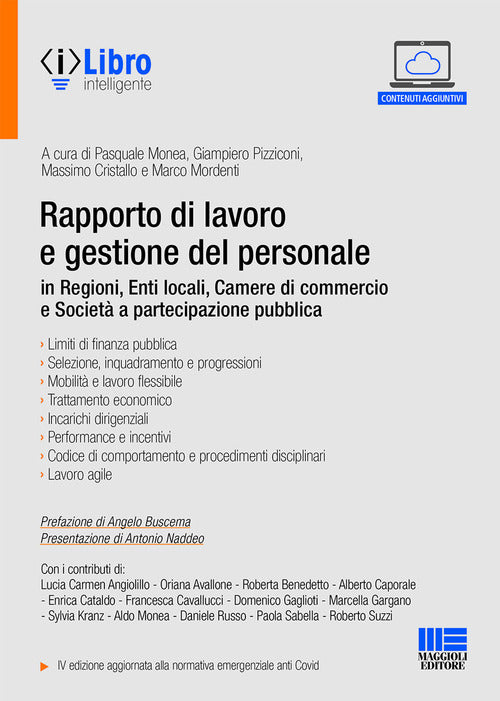Cover of Rapporto di lavoro e gestione del personale in Regioni, Enti locali, Camere di commercio e Società a partecipazione pubblica