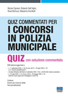 Cover of Quiz commentati per i concorsi in Polizia municipale
