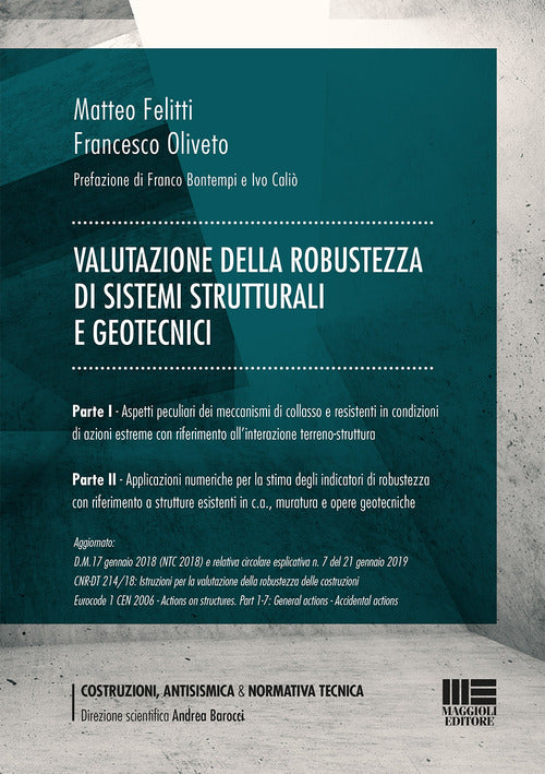 Cover of Valutazione della robustezza di sistemi strutturali e geotecnici