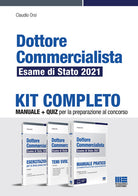 Cover of Dottore commercialista. Esame di Stato 2021. Kit completo