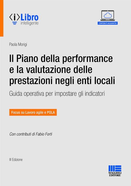 Cover of piano della performance e la valutazione delle prestazioni negli enti locali. Guida operativa per impostare gli indicatori