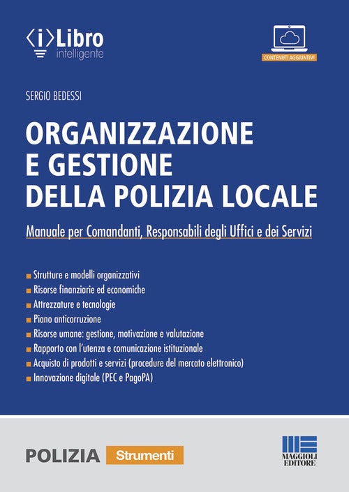 Cover of Organizzazione e gestione della polizia locale