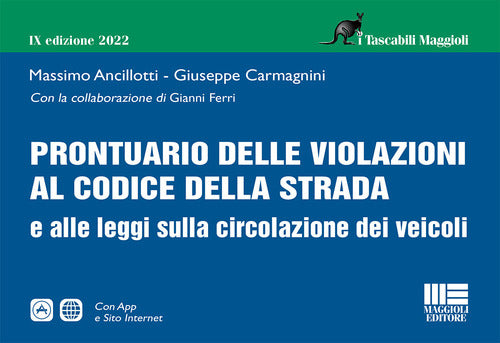 Cover of Prontuario delle violazioni al codice della strada e alle leggi sulla circolazione dei veicoli
