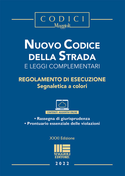 Cover of Nuovo codice della strada e leggi complementari