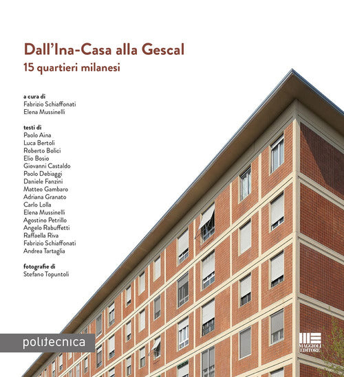 Cover of Dall’Ina-Casa alla Gescal. 15 quartieri milanesi