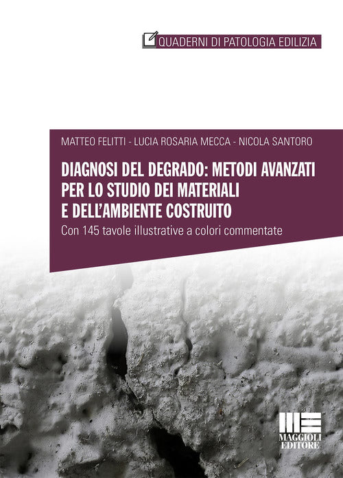 Cover of Diagnosi del degrado: metodi avanzati per lo studio dei materiali e dell’ambiente costruito