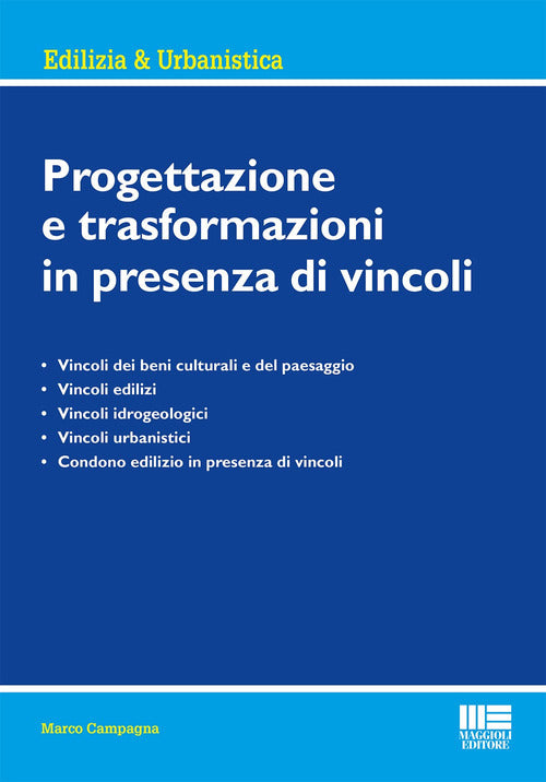 Cover of Progettazione e trasformazioni in presenza di vincoli
