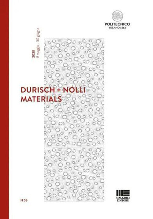 Cover of Durisch + Nolli. Materials. Ediz. italiana e inglese