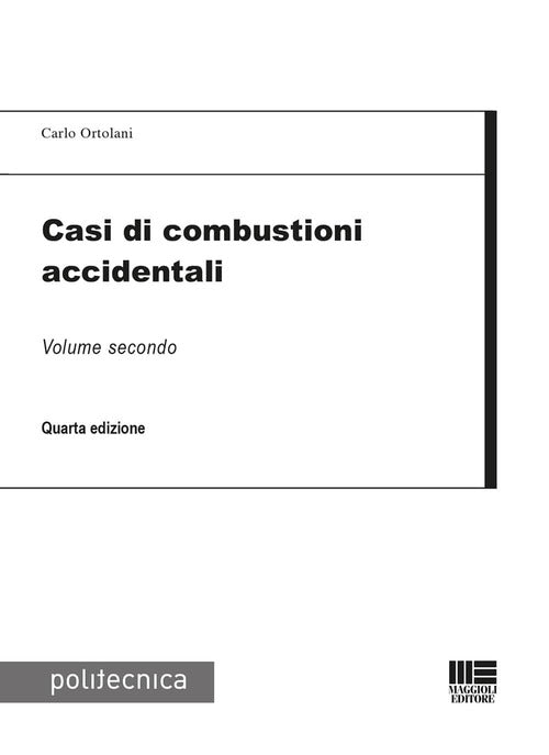 Cover of Casi di combustioni accidentali