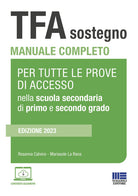Cover of TFA sostegno nella scuola secondaria di primo e secondo grado