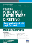 Cover of Concorso istruttore e istruttore direttivo. Area tecnica cat. C e D negli Enti locali