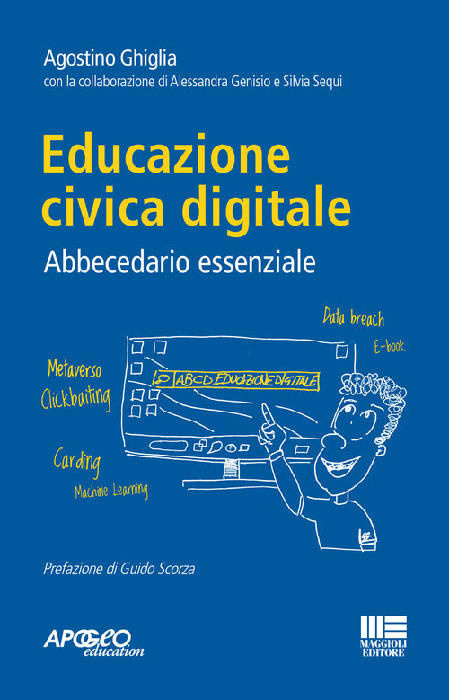 Cover of Educazione civica digitale. Abbecedario essenziale