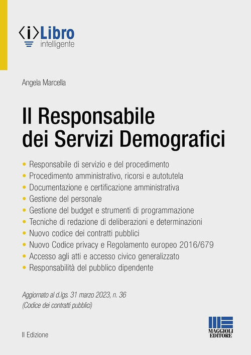 Cover of responsabile dei servizi demografici