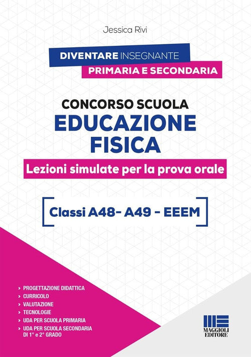 Cover of Concorso scuola educazione fisica. Lezioni simulate per la prova orale
