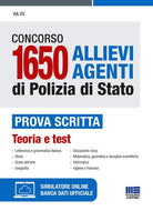 Cover of Concorso 1650 allievi agenti Polizia di Stato. Prova scritta. Teoria e test