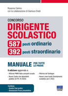 Cover of Concorso dirigente scolastico. 587 posti ordinario, 392 posti straordinario. Manuale per tutte le prove