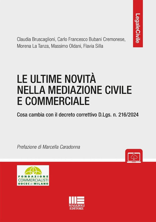 Le ultime novit nella mediazione civile e commerciale. Cosa cambia con il decreto correttivo D.Lgs. n. 216/2024