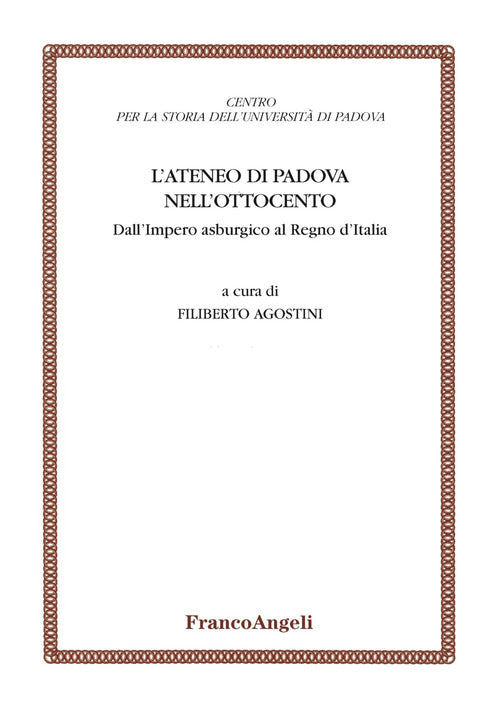 Cover of ateneo di Padova nell'Ottocento