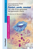 Cover of Pensieri, parole, emozioni. CBT e ABA di terza generazione: basi sperimentali e cliniche