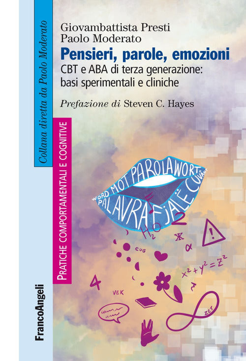 Cover of Pensieri, parole, emozioni. CBT e ABA di terza generazione: basi sperimentali e cliniche