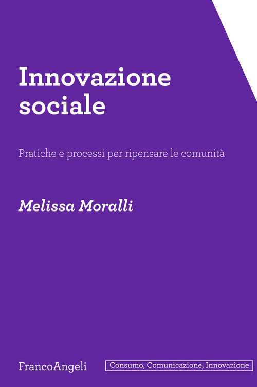 Cover of Innovazione sociale. Pratiche e processi per ripensare le comunità