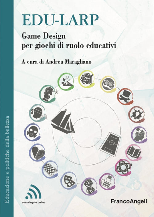 Cover of Edu-larp. Game Design per giochi di ruolo educativi