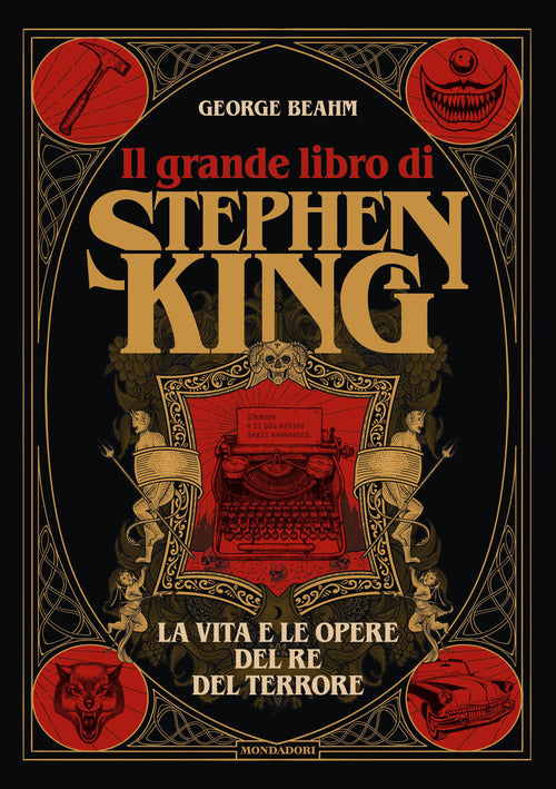 Cover of grande libro di Stephen King. La vita e le opere del Re del terrore