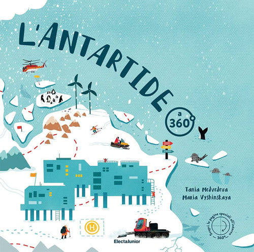 Cover of Antartide a 360°