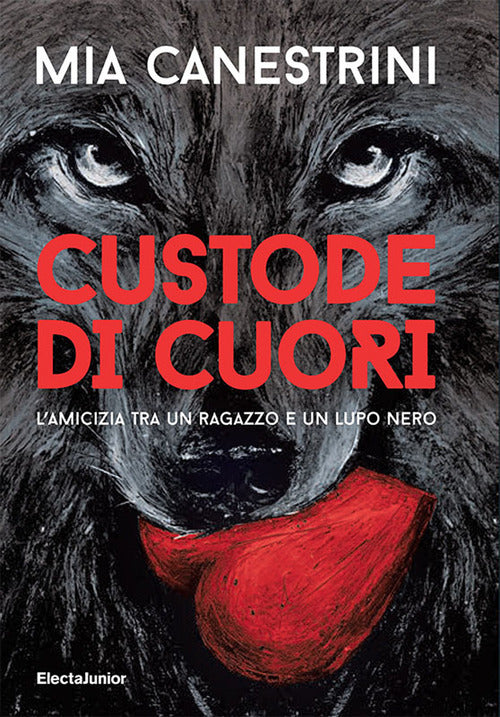 Cover of Custode di cuori. L'amicizia tra un ragazzo e un lupo nero