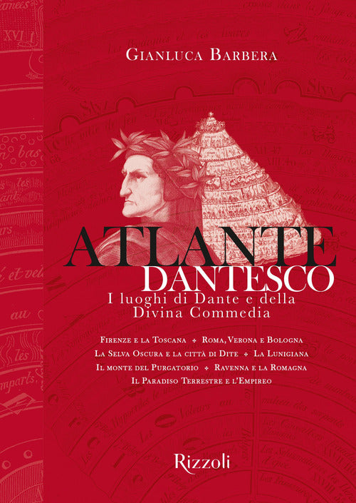 Cover of Atlante dantesco. I luoghi di Dante e della Divina Commedia