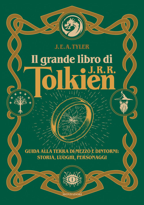 Cover of grande libro di J.R.R. Tolkien. Guida alla Terra di mezzo e dintorni: storia, luoghi, personaggi