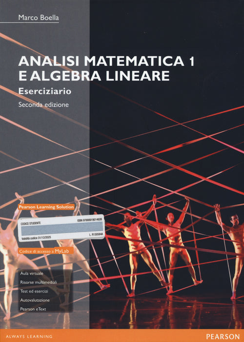 Cover of Analisi matematica 1 e algebra lineare. Eserciziario. Ediz. mylab