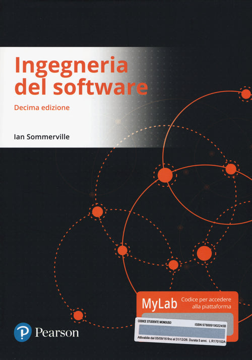 Cover of Introduzione all'ingegneria del software. Ediz. Mylab