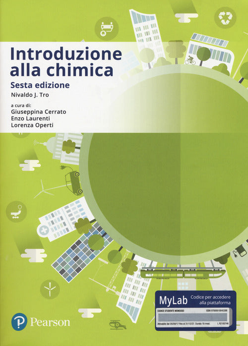 Cover of Introduzione alla chimica. Ediz. Mylab
