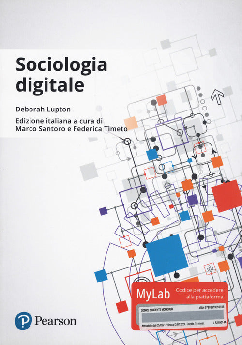Cover of Sociologia digitale. Ediz. Mylab