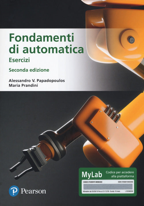 Cover of Fondamenti di automatica. Esercizi. Ediz. MyLab