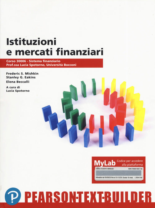 Cover of Istituzioni e mercati finanziari