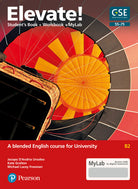 Cover of Elevate! A blended English course for University B2. Ediz. MyLab