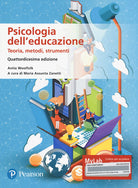 Cover of Psicologia dell'educazione. Teorie, metodi, strumenti. Ediz. MyLab