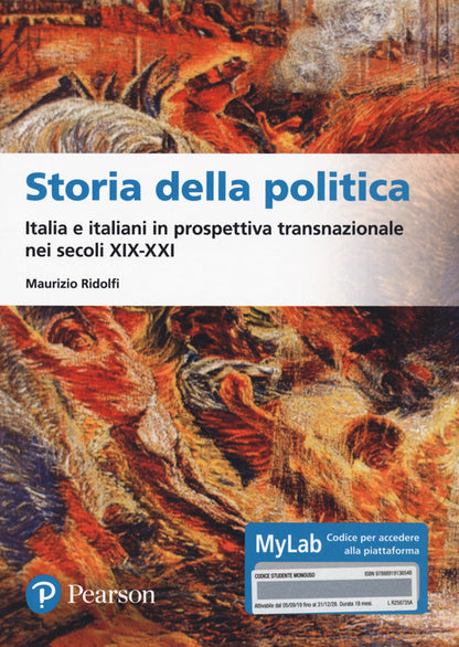 Cover of Storia della politica Italia e italiani in prospettiva transnazionale nei secoli XIX-XXI. Ediz. MyLab