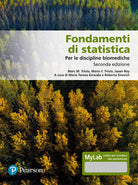 Cover of Fondamenti di statistica. Per le discipline biomediche. Ediz. MyLab