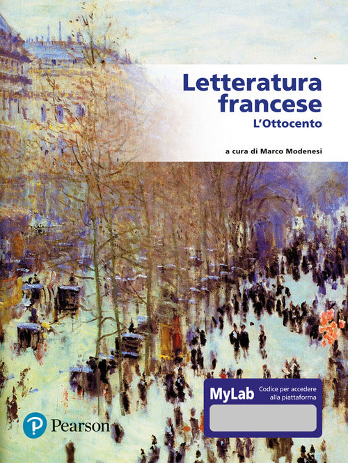 Cover of Letteratura francese. L'Ottocento. Ediz. MyLab