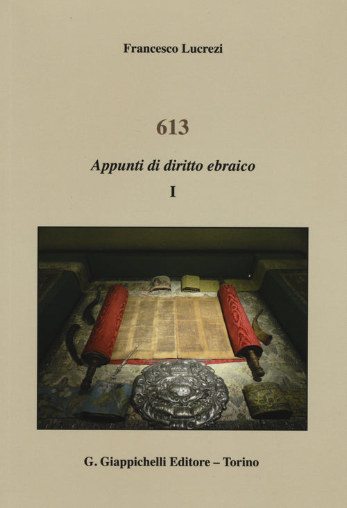 Cover of 613. Appunti di diritto ebraico