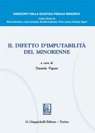 Cover of difetto d'imputabilità del minorenne